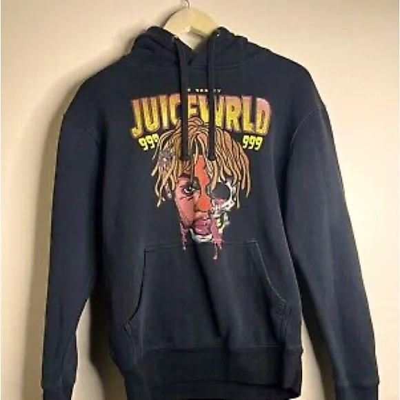 Authentic No Vanity Juicewrld 999 Unisex Hoodie Sweatshirt - Picture 4 of 4